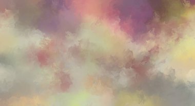 Modern sanat. Taranmış Boyalı Soyut Arkaplan. Fırça darbesi ile boyanmış. Boya darbeleri. 2B Görüntü.