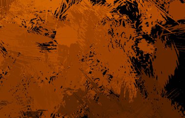 Sanatsal soyut arkaplan. Doku boyalı duvar kağıdı. Boya darbeleriyle yaratıcı bir illüstrasyon. Fırça desenli resim.