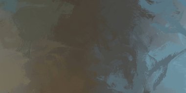 Sanatsal soyut arkaplan. Doku boyalı duvar kağıdı. Boya darbeleriyle yaratıcı bir illüstrasyon. Fırça desenli resim.