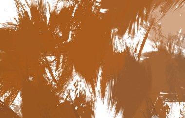 Renkli fırça darbelerinin 2B çizimi. Dekoratif doku resmi. Canlı boya desenli arka plan. Kaotik fırça darbeleri resim.