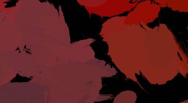 Sanatsal soyut arkaplan. Doku boyalı duvar kağıdı. Boya darbeleriyle yaratıcı bir illüstrasyon. Fırça desenli resim.