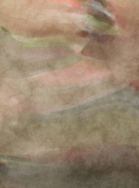 Alkol mürekkebini andıran rahatlatıcı fırça darbelerinin modern resmi. Poster, duvar sanatı, afiş, kart, kitap kapağı veya ambalaj için pastel renkli suluboya resim.