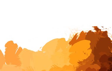 Taranmış Boyalı Soyut Arkaplan. Vahşi kaotik fırça darbeleri. Boya darbeleri. 2D İllüstrasyon. Fırça darbeli resim. 