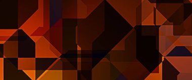 Üçgen arka planda üst üste dizayn ediliyor. Soyut geometrik duvar kağıdı. Geometrik renkli üçgen şekiller.