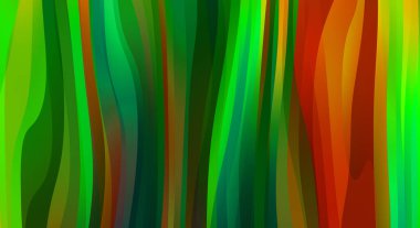 Soyut arkaplan. Renkli dalgalı tasarım duvar kağıdı. yaratıcı grafik 2D çizim. Dinamik şekilli modaya uygun sıvı örtüsü.