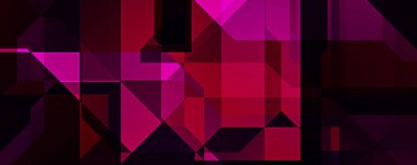 Üçgen arka planda üst üste dizayn ediliyor. Soyut geometrik duvar kağıdı. Geometrik renkli üçgen şekiller.