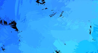 Canlı fırça darbeleriyle boyanmış. Renkli desenli resim. Fırçalanmış duvar kağıdını boya.