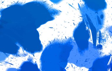 Renkli fırça darbelerinin 2B çizimi. Dekoratif doku resmi. Canlı boya desenli arka plan. Kaotik fırça darbeleri resim.