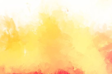 Canlı fırça darbeleriyle boyanmış. Renkli desenli resim. Fırçalanmış duvar kağıdını boya.