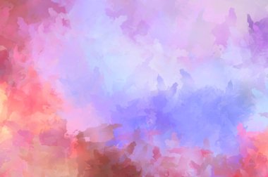 Taranmış Boyalı Soyut Arkaplan. Fırça darbesi ile boyanmış. Sanatsal canlılık ve renkli duvar kağıdı.