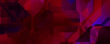 Soyut geometrik duvar kağıdı. Geometrik renkli şekiller. Çokgen arka plan. Bir teknolojinin dijital illüstrasyonuName.