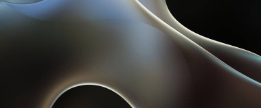 Soyut arkaplan. Değişken renk değişim dalgaları, dinamik hareketlerle. Işık dalgalarının neon renkli soyut tasarımı. Duvar kağıdı, afiş, arkaplan, kart, kitap illüstrasyonu, web sitesi.