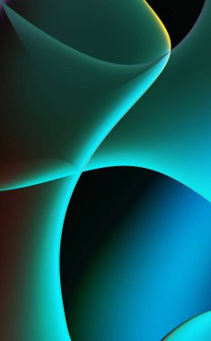 Soyut arkaplan. Değişken renk değişim dalgaları, dinamik hareketlerle. Işık dalgalarının neon renkli soyut tasarımı. Duvar kağıdı, afiş, arkaplan, kart, kitap illüstrasyonu, web sitesi.