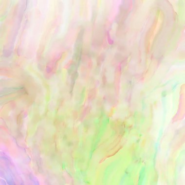 Çağdaş sanat. El işçiliğinin renkli dokusu. Modern resim. Yüzeyde suluboya vuruşlar. Sanatsal arkaplan resmi. Tablo üzerinde soyut resim. Fırça darbeleri.