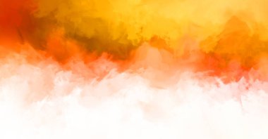 Renkli fırça darbelerinin 2D çizimi. Dekoratif desenli resim. canlı boya desenli arkaplan.