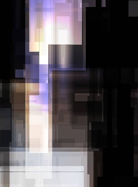 Fütürist soyut geometrik duvar kağıdı. Geometrik renkli şekiller. Dikdörtgen şekilli arka plan. Bir teknolojinin dijital illüstrasyonuName.