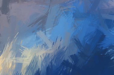 Renkli fırça darbelerinin soyut arkaplanı. fırçalanmış canlı duvar kağıdı. resmedilmiş sanat eseri. Eşsiz ve yaratıcı illüstrasyon.