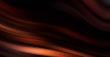 Siyah arka planda renkli düz çizgiler. Sıvı ve sıvı renkli dalgalar karanlıkta akıyor. Duvar kağıdı, afiş, arkaplan, kart, kitap, kapak, poster, afiş, broşür