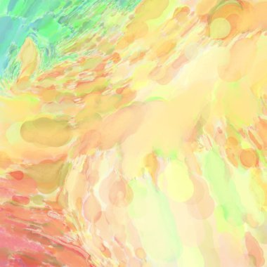 Çağdaş sanat. El işçiliğinin renkli dokusu. Modern resim. Yüzeyde suluboya vuruşlar. Sanatsal arkaplan resmi. Tablo üzerinde soyut resim. Fırça darbeleri. 