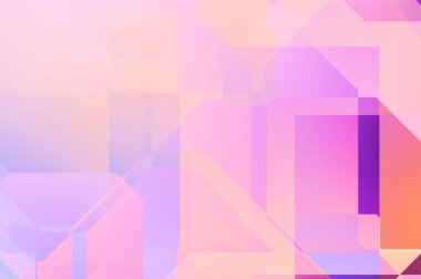 Dinamik bileşime sahip minimalist düz stil içinde modayı takip eden geometrik soyut arkaplan. 