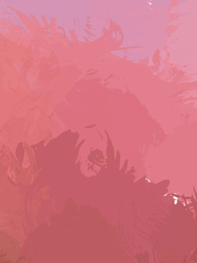 Renkli fırça darbelerinin 2B çizimi. Dekoratif doku resmi. Canlı boya desenli arka plan. Kaotik fırça darbeleri resim.