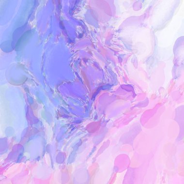 El yapımı sürreal soyut desenli suluboya. Modern sanatsal resim. 2D çizim. Arkaplan boyası karışımı. Yaratıcı duvar sanatı. Çağdaş sanat.