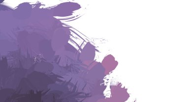 Taranmış Boyalı Soyut Arkaplan. Vahşi kaotik fırça darbeleri. Boya darbeleri. 2D İllüstrasyon. Fırça darbeli resim. 