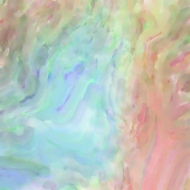 El yapımı sürreal soyut desenli suluboya. Modern sanatsal resim. 2D çizim. Arkaplan boyası karışımı. Yaratıcı duvar sanatı. Çağdaş sanat.