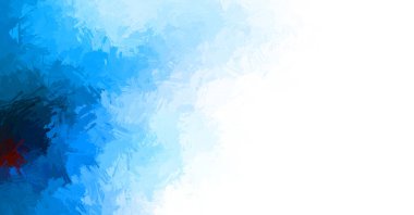 Canlı fırça darbeleriyle boyanmış. Renkli desenli resim. Fırçalanmış duvar kağıdını boya.