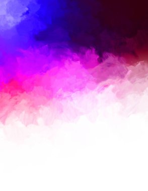 Taranmış Boyalı Soyut Arkaplan. Fırça darbesi ile boyanmış. Sanatsal canlılık ve renkli duvar kağıdı.