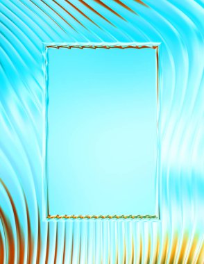 Soyut çerçeveli arkaplan. Renkli, canlı, dalgalı bir duvar kağıdı. Merkezi çerçeveli yaratıcı grafik 2d çizim. Dinamik şekilli modaya uygun sıvı örtüsü.