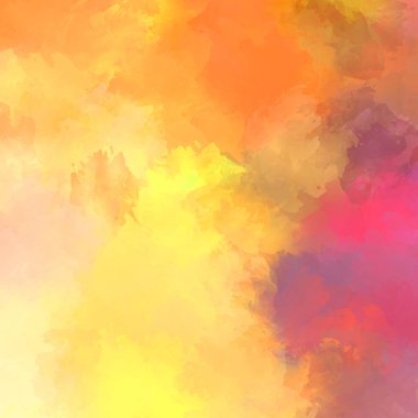 Duvar sanatı Eşsiz ve yaratıcı illüstrasyon. Fırça darbesi ile boyanmış. Renkli fırça darbelerinin soyut arkaplanı. Fırçalanmış canlı duvar kâğıdı. Boyalı sanatsal yaratım.