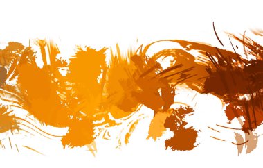 resmedilmiş sanat eseri. fırçalanmış canlı duvar kağıdı. Eşsiz ve yaratıcı illüstrasyon. Renkli fırça darbelerinin soyut arkaplanı. 