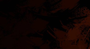 Sanatsal soyut arkaplan. Doku boyalı duvar kağıdı. Boya darbeleriyle yaratıcı bir illüstrasyon. Fırça desenli resim.