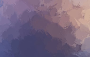 Vahşi fırça darbeleri. Taranmış Boyalı Soyut Arkaplan. Fırça darbesi ile boyanmış. Boya darbeleri. 2B Görüntü.