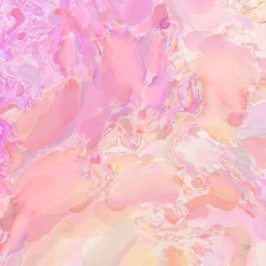 El yapımı sürreal soyut desenli suluboya. Modern sanatsal resim. 2D çizim. Arkaplan boyası karışımı. Yaratıcı duvar sanatı. Çağdaş sanat.