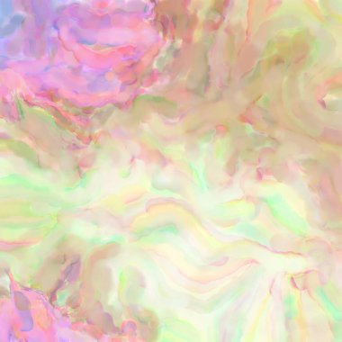 Soyut doku. Yüzeyde etkileyici el yapımı suluboya. Suluboya fırça darbeleri. Modern sanat. Çok renkli arkaplan. Çağdaş duvar sanatı. Renkli bir fon. 2d illüstrasyon.