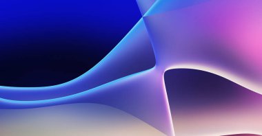 Soyut arkaplan. Değişken renk değişim dalgaları, dinamik hareketlerle. Işık dalgalarının neon renkli soyut tasarımı. Duvar kağıdı, afiş, arkaplan, kart, kitap illüstrasyonu, web sitesi.