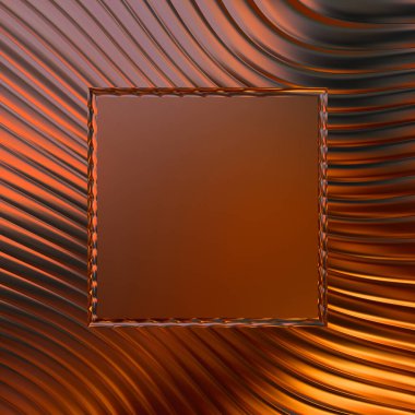 Soyut çerçeveli arkaplan. Renkli, canlı, dalgalı bir duvar kağıdı. Merkezi çerçeveli yaratıcı grafik 2d çizim. Dinamik şekilli modaya uygun sıvı örtüsü.