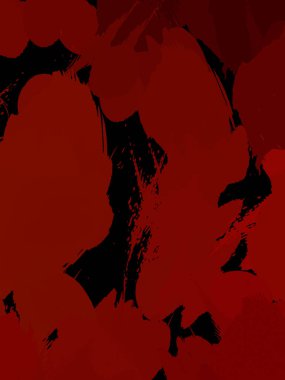 Duvar sanatı Eşsiz ve yaratıcı illüstrasyon. Fırça darbesi ile boyanmış. Renkli fırça darbelerinin soyut arkaplanı. Fırçalanmış canlı duvar kâğıdı. Boyalı sanatsal yaratım.