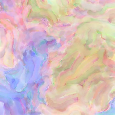 Çağdaş sanat. El işçiliğinin renkli dokusu. Modern resim. Yüzeyde suluboya vuruşlar. Sanatsal arkaplan resmi. Tablo üzerinde soyut resim. Fırça darbeleri.