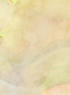 Yumuşak suluboya duvar kağıdı. Hafifçe fırçalanmış renkleri olan sanatsal bir resim. Pastel renkler arkaplana dokunmuş. Soyut duvar sanatı..