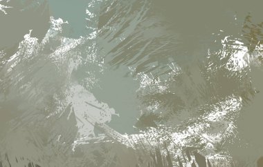 Renkli fırça darbelerinin 2B çizimi. Dekoratif doku resmi. Canlı boya desenli arka plan. Kaotik fırça darbeleri resim.