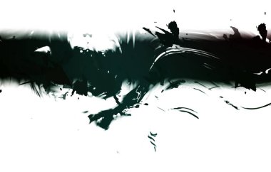 resmedilmiş sanat eseri. fırçalanmış canlı duvar kağıdı. Eşsiz ve yaratıcı illüstrasyon. Renkli fırça darbelerinin soyut arkaplanı. 