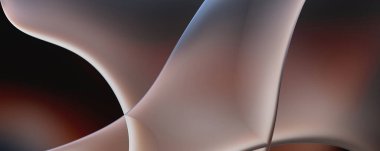 Soyut arkaplan. Değişken renk değişim dalgaları, dinamik hareketlerle. Işık dalgalarının neon renkli soyut tasarımı. Duvar kağıdı, afiş, arkaplan, kart, kitap illüstrasyonu, web sitesi.