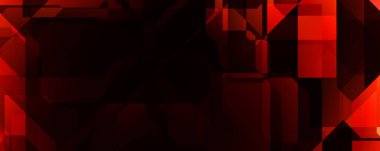 Soyut geometrik duvar kağıdı. Geometrik renkli şekiller. Çokgen arka plan. Bir teknolojinin dijital illüstrasyonuName.