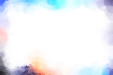 Yüzeyde suluboya vuruşlar. Sanatsal arkaplan resmi. Tablo üzerinde soyut resim. Fırça darbeleri. Çağdaş sanat. El işçiliğinin renkli dokusu. Modern resim.