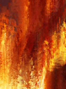 Modern sanat. Renkli çağdaş sanat eserleri. Renkli boya darbeleri. Soyut arkaplanda fırça darbeleri. Fırça boyası. Eşsiz duvar sanatı.