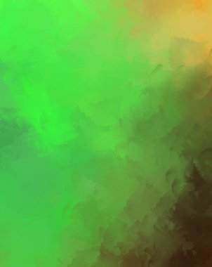 Yaratıcı soyut resim. Artistik fırça darbeleriyle donatılmış. Renkli ve canlı bir illüstrasyon. boyalı sanat.