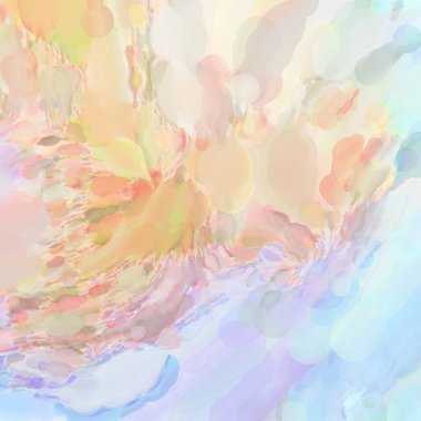 Soyut doku. Yüzeyde etkileyici el yapımı suluboya. Suluboya fırça darbeleri. Modern sanat. Çok renkli arkaplan. Çağdaş duvar sanatı. Renkli bir fon. 2d illüstrasyon.